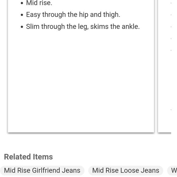 GAP Girlfriend Cropped Jeans - Picture 9 of 9